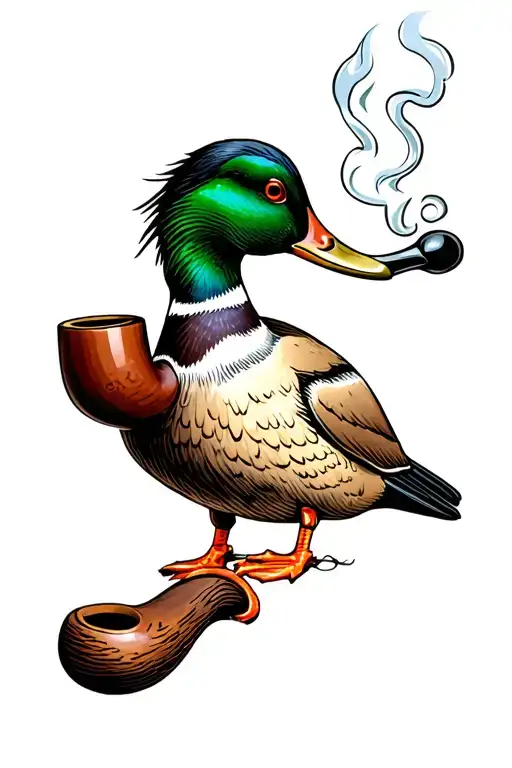 Mallard Smoking Pipe