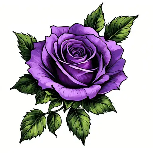 A Violet Rose