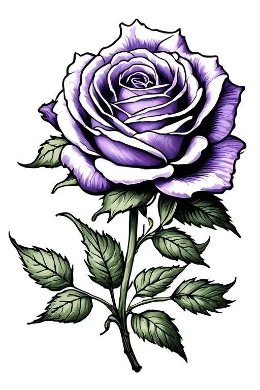 A Violet Rose