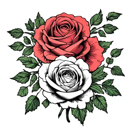 Family Names On Roses
