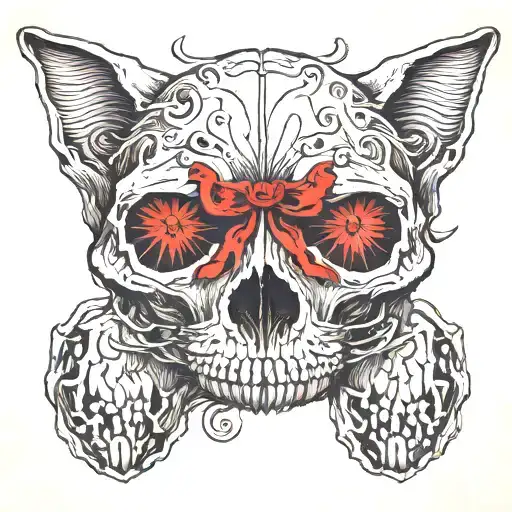 Dog Skull Bio Organical Ripping