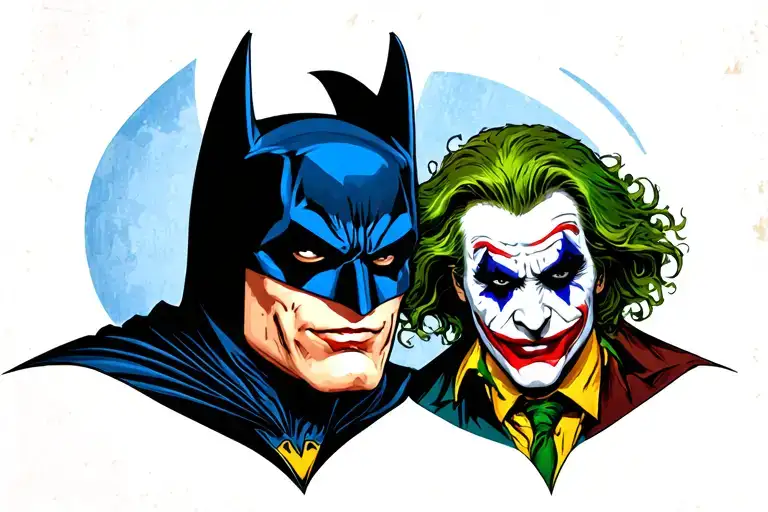 Batman & Joker
