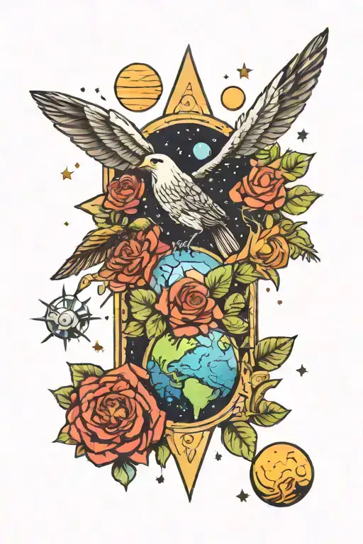 Nature And Space Surrounded