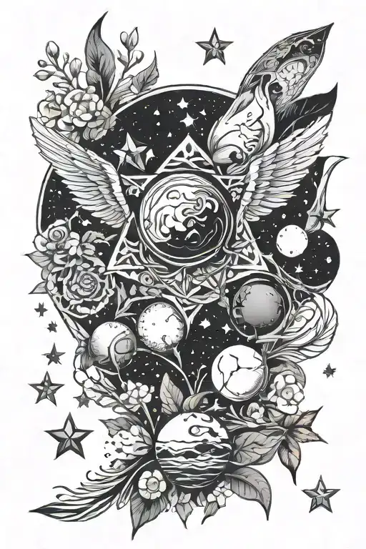 Nature And Space Surrounded