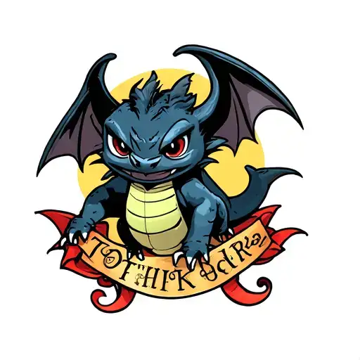 Toothless From How To Train Your Dragon