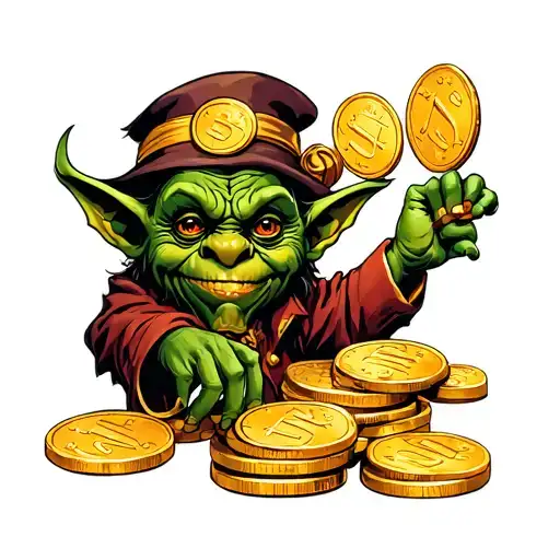 Goblin And Gold Coins