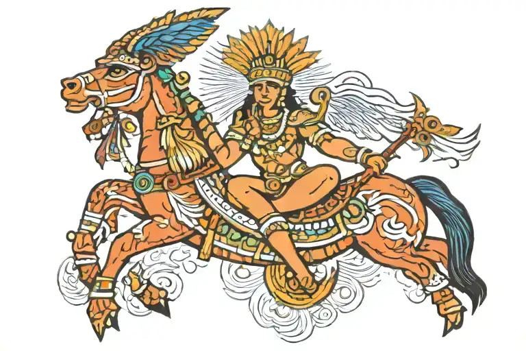 Indian God Hermes