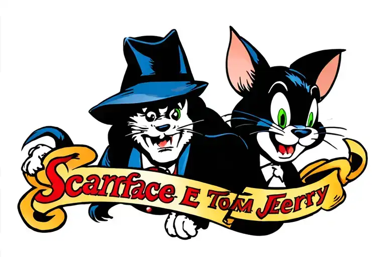 Scarface And Tom E Jerry