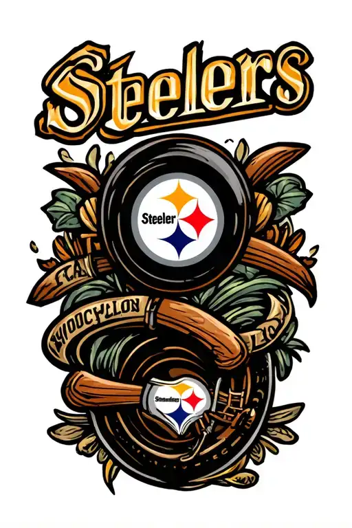 Steelers Name With Hypocycloids