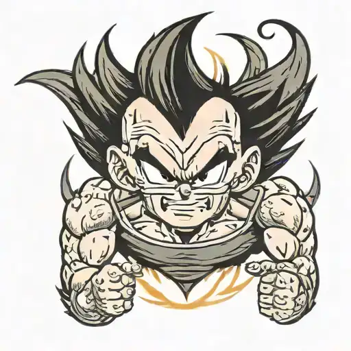 Vegeta Dragon Ball Gym