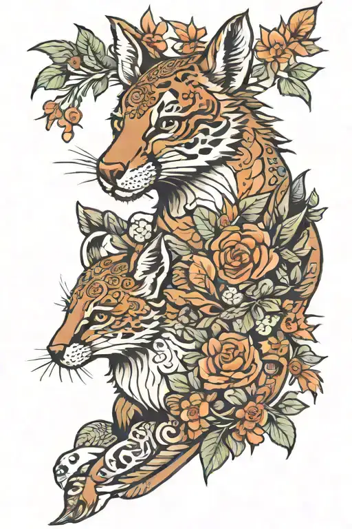 Traditional Australian Animal Sleeve