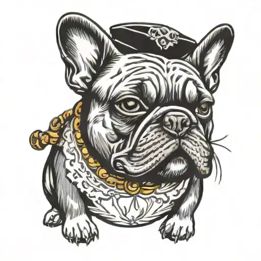 Skull French Bulldog
