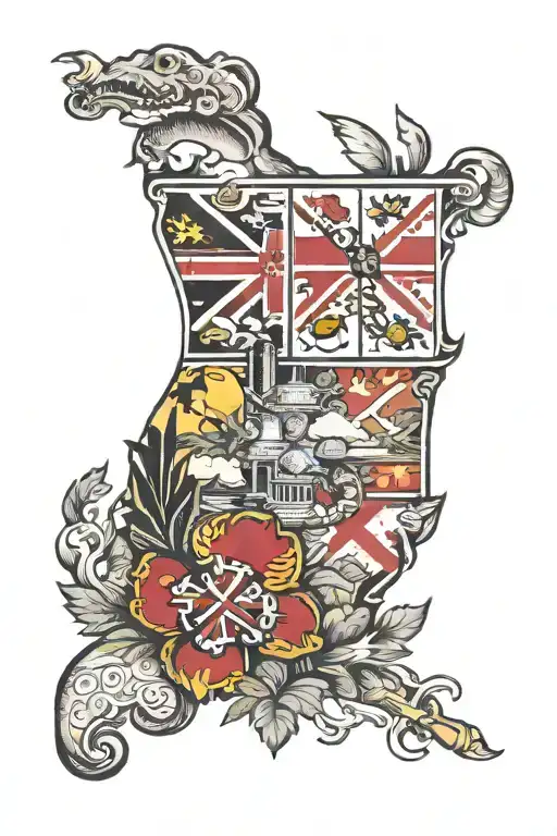 Maryland Theme Sleeve