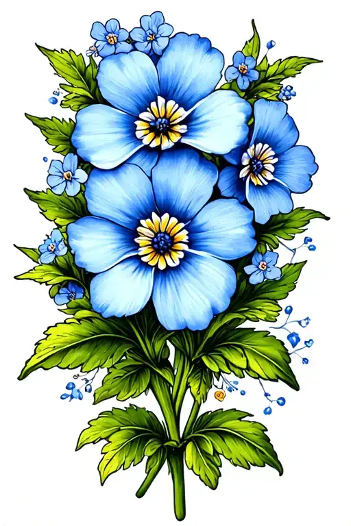 Forget Me Not Flower