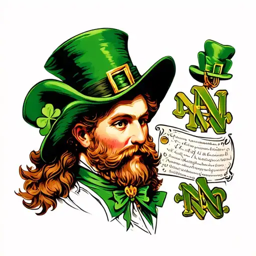 Notre Dame Leprechaun