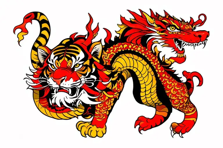 Tiger And Dragon