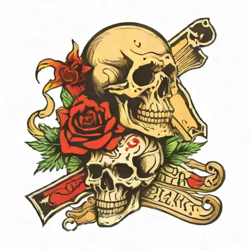 Card Death Death Stands