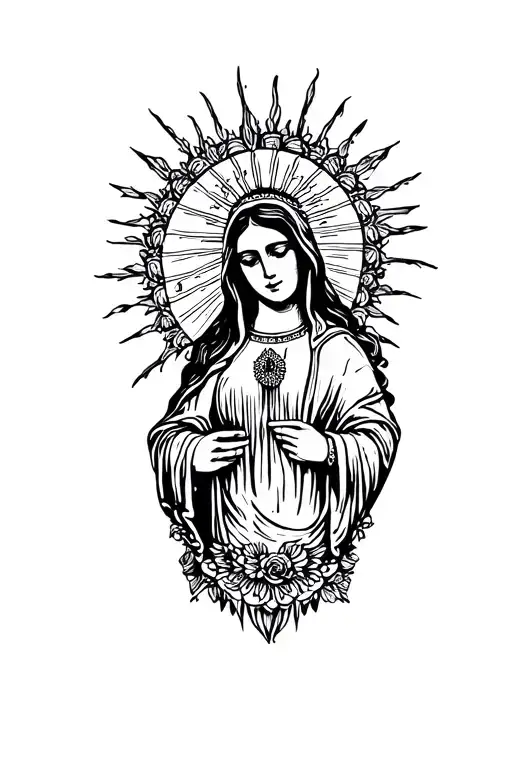 Guadalupe Virgin