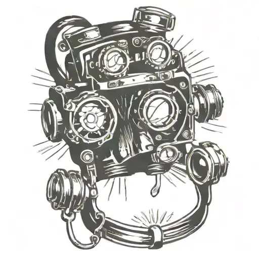 Night Vision Goggles Hanging