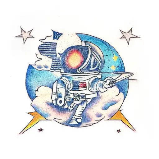 Shoot For The Stars Aim For The Moon