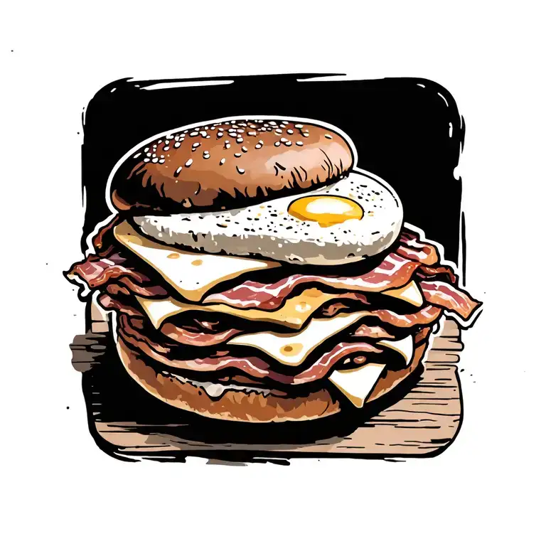 Bacon Egg And Cheese Full