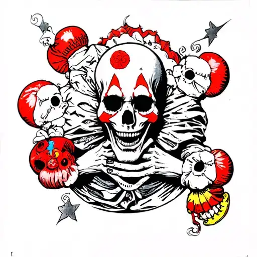 Death Surrounded By Killer Clowns