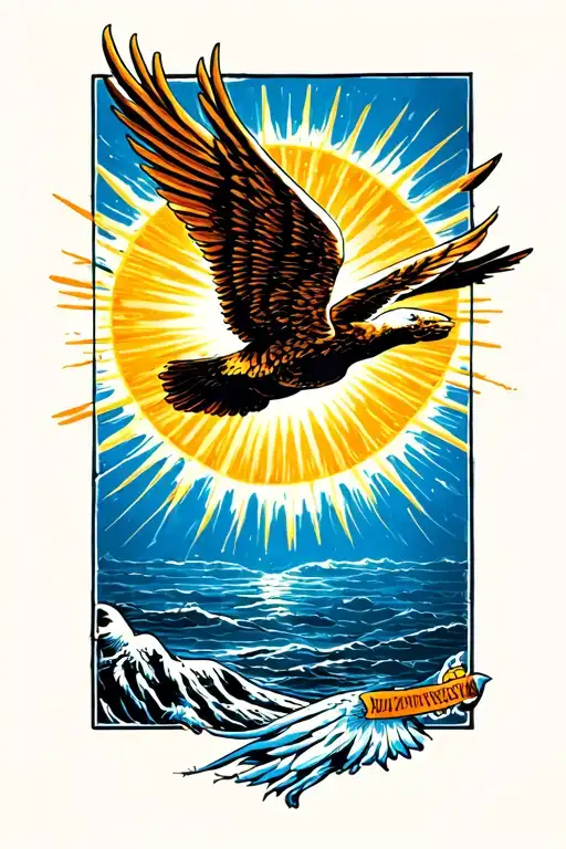 Icarus Flying Towards The Sun