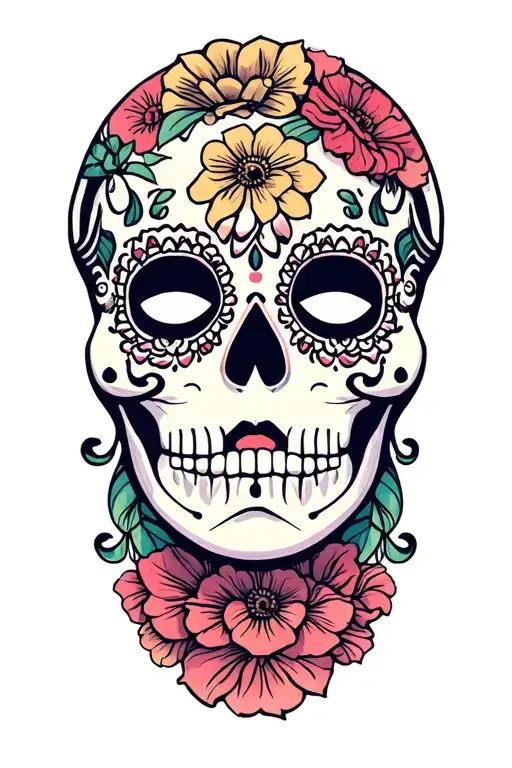 Catrina Mask To Show The Reality That