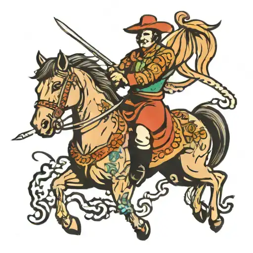 Horseman With A Sword