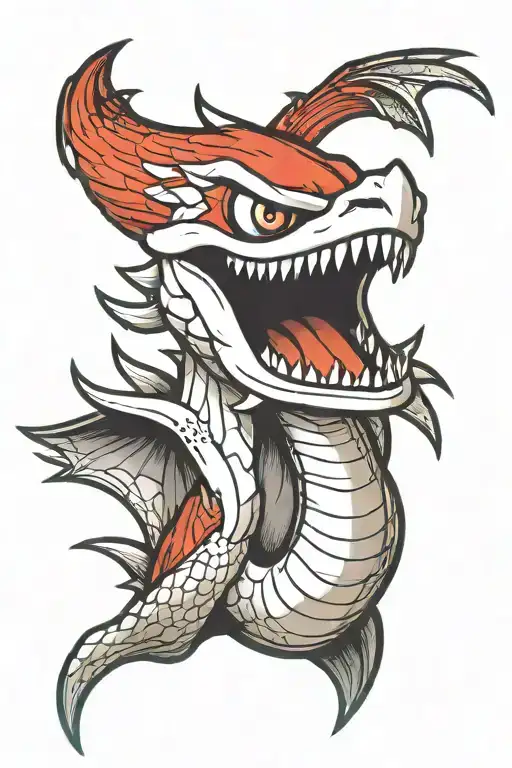 Lugia Pokemon Close Up Face Classic Design Angry Expression