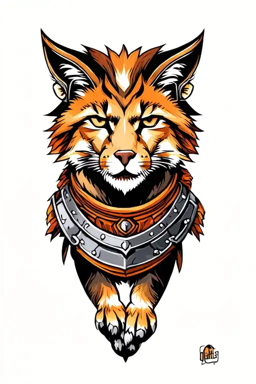 Warrior Lynx In Armour
