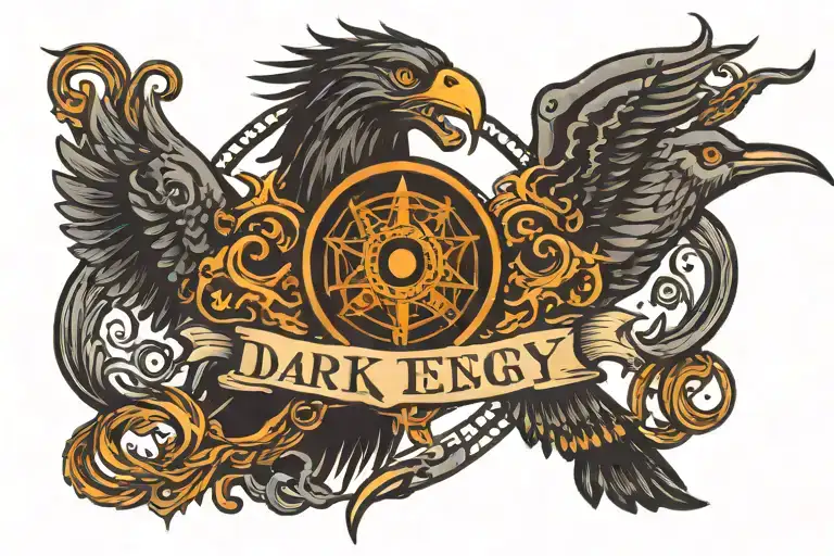 Dark Energy Logo Shows A Dark Theme