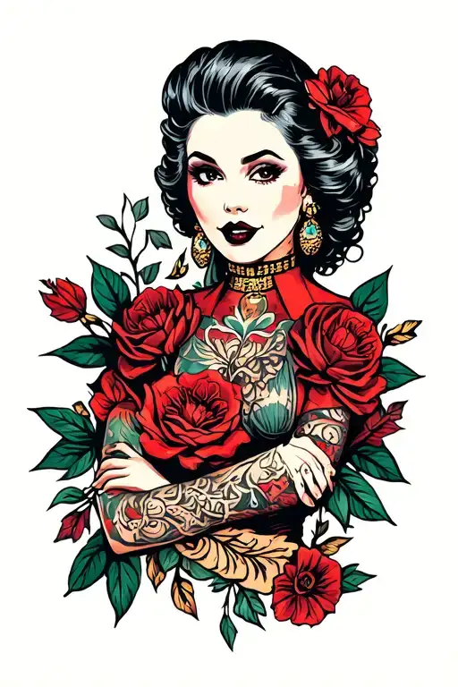 Rockabilly Arm Sleeve