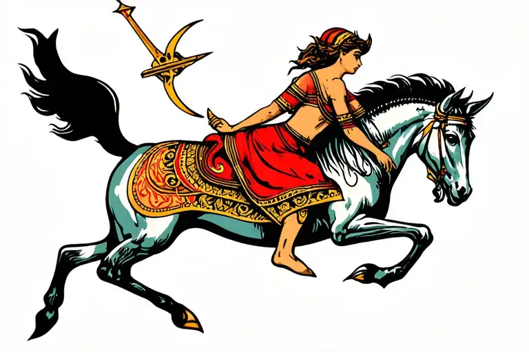 Sagittarius Centaur Girl
