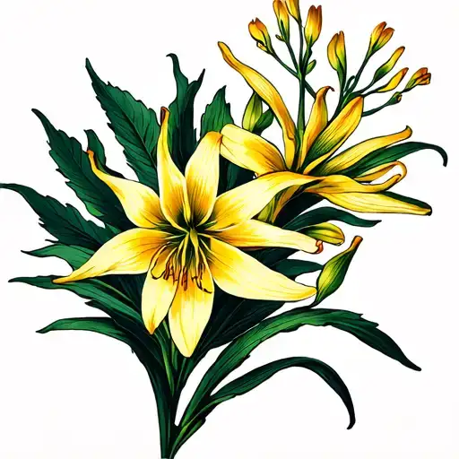 Yellow Lycoris