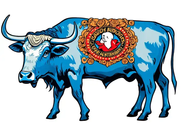I Want Paul Bunyons Blue Ox Babe