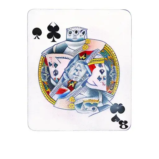 Playing Cards And Money