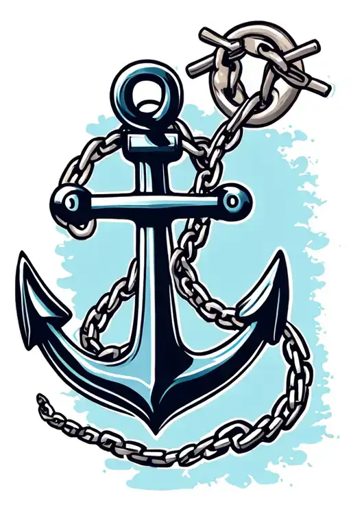 Anchor On A Chain