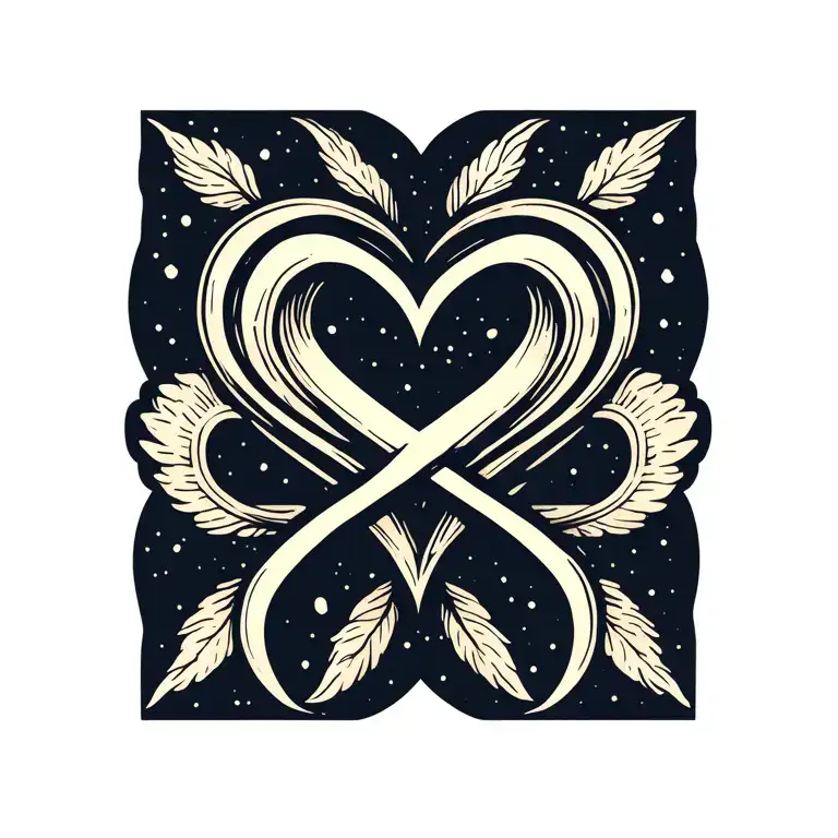 Heart Infinity Symbol