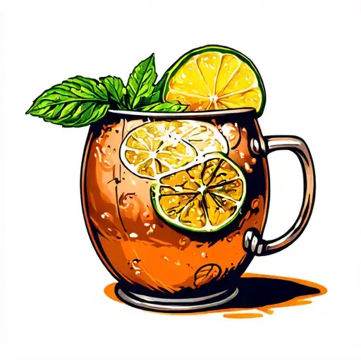 Moscow Mule Cocktail Glass