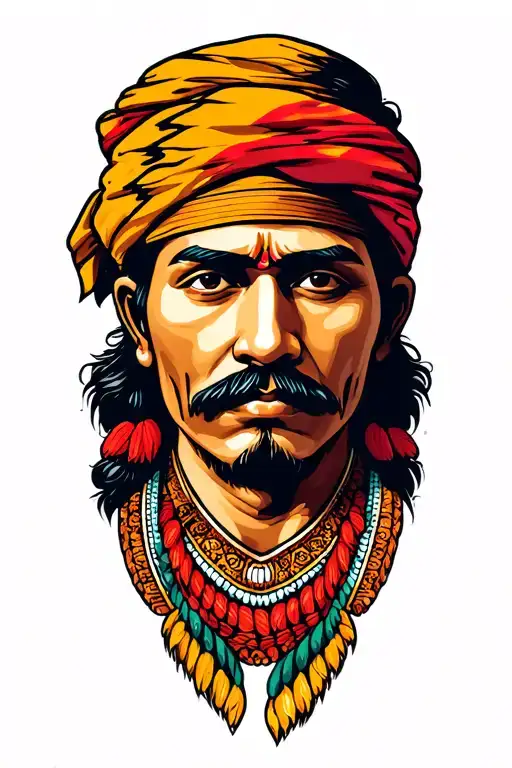 Indian Guy Wearing Bandana