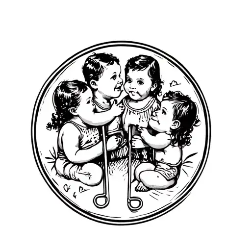 Nappy Safety Pins For Grandchildren