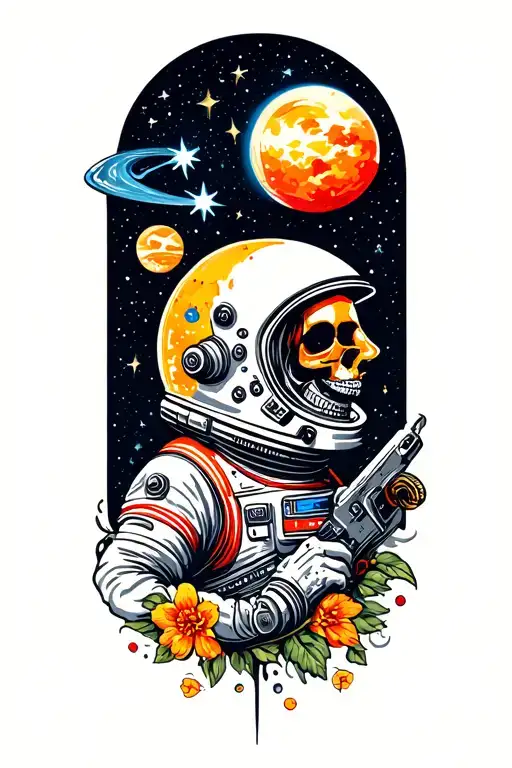 Space Half Sleeve