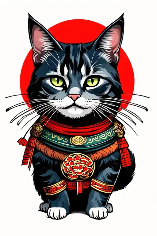 Samurai Cat