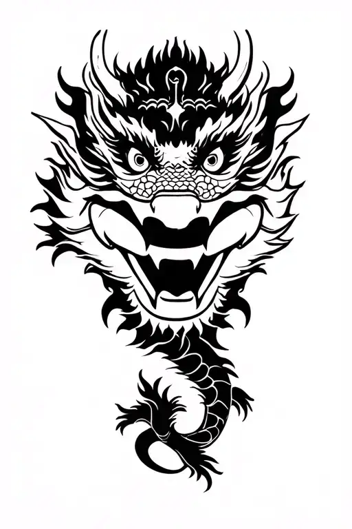 Dragon Boat Inside Representing The Client's Strength And Smiling