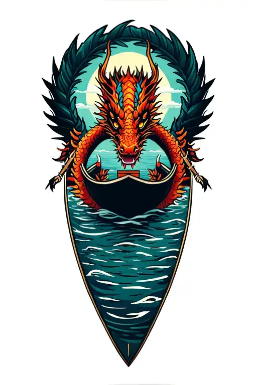 Dragon Boat Inside Represent Your Passion