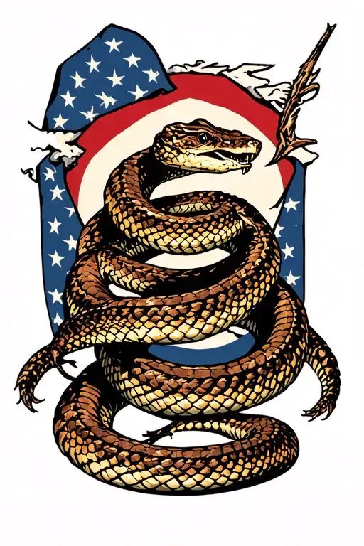Dont Tread On Me Rattlesnake
