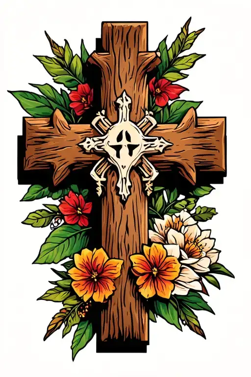 Old Wooden Cross