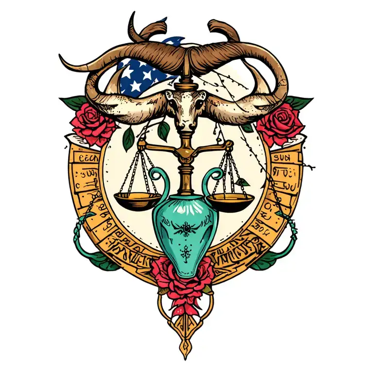 Taurus And Libra Scales