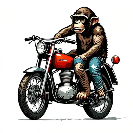 Honda Monkey Mini Motorcycle